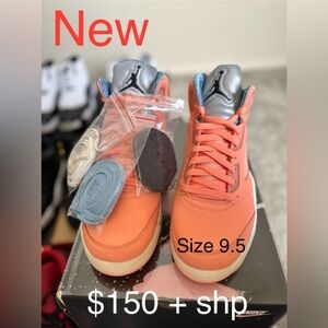 Air Jordan 5 / DJ Khaled Men's Shoes Crimson Bliss / Size 9.5